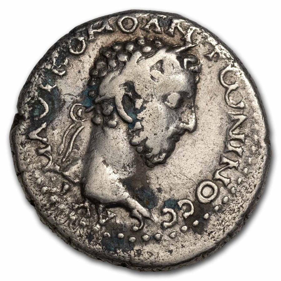 Roman Provincial Cappadocia AR Didrachm Commodus (177-192 AD) VF