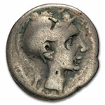 Roman Rep.AR Denarius C. Blasio (112-111 BC) VG (Cr-296/1h)