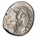 Roman Rep. AR Denarius Mn. Cordius Rufus (46 BC) XF (Cr-463/1b)