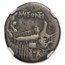 Roman Rep AR Denarius Mn. F. 108-107 BC VG NGC (Crawford 307/1a)