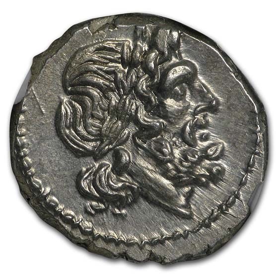 Roman Rep. Silver Victoriatus (211-208 BC) MS NGC Fine Style Roman Rep. Silver Victoriatus (211-208 BC) MS NGC Fine Style