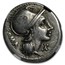 Roman Repub. Silver Denarius L. Flaminius Chilo (109/8 BC) VF NGC