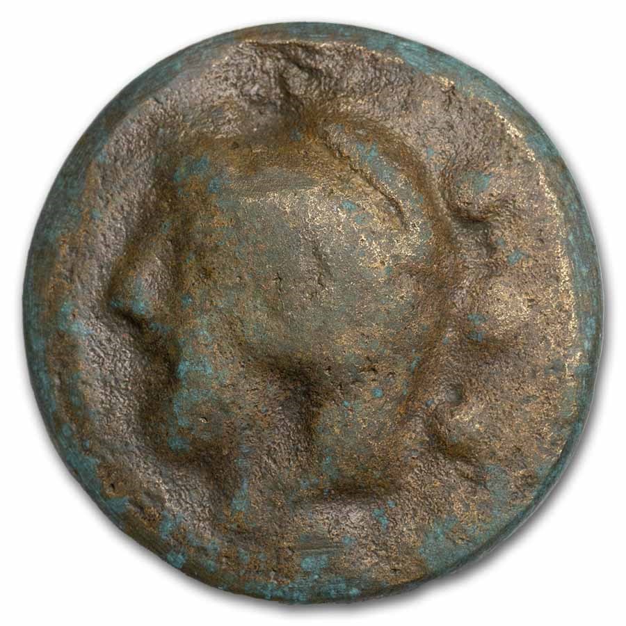 Roman Republic AE AES Grave Quadrans Fine (Crawford-35/4)