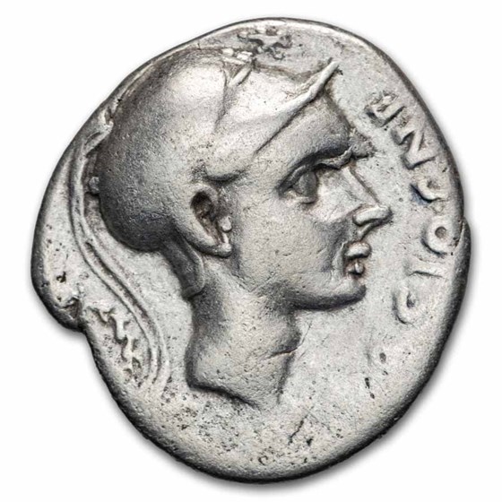 112 Bc Buy 112-111 BC Roman Silver Denarius Ch F (Cr-296/1e) | APMEX