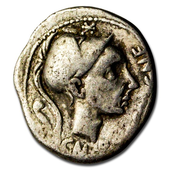 Roman Republic AR Denarius C. Bla. (112-111 BC) Fine (Cr-296/1d) Roman Republic AR Denarius C. Bla. (112-111 BC) Fine (Cr-296/1d)