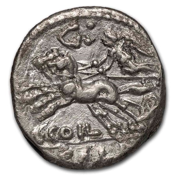 Buy Roman Republic AR Denarius C. Caldus (104 BC) XF (Cr 