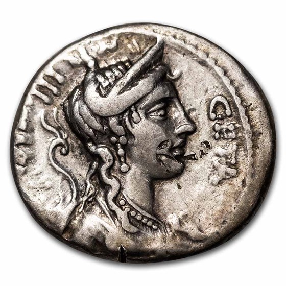 Roman Republic AR Denarius C.Hosidius 68 BC XF (Cr-407/2) Roman Republic AR Denarius C.Hosidius 68 BC XF (Cr-407/2)