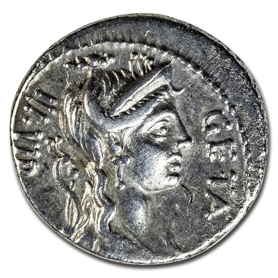 Roman Republic AR Denarius C.Hosidius (68 BC) XF Roman Republic AR Denarius C.Hosidius (68 BC) XF