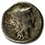 Roman Republic AR Denarius C. Pulcher (110-109 BC) VF