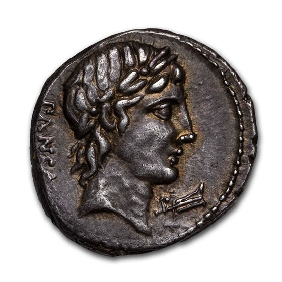 Roman Republic AR Denarius C. V. Pansa 90 BC AU (Crawford 342/5b) Roman Republic AR Denarius C. V. Pansa 90 BC AU (Crawford 342/5b)