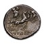 Roman Republic AR Denarius C. V. Pansa 90 BC AU (Crawford 342/5b)