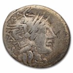 Roman Republic AR Denarius Cn. Carbo (C.121 BC) VF (Cr-278/1)