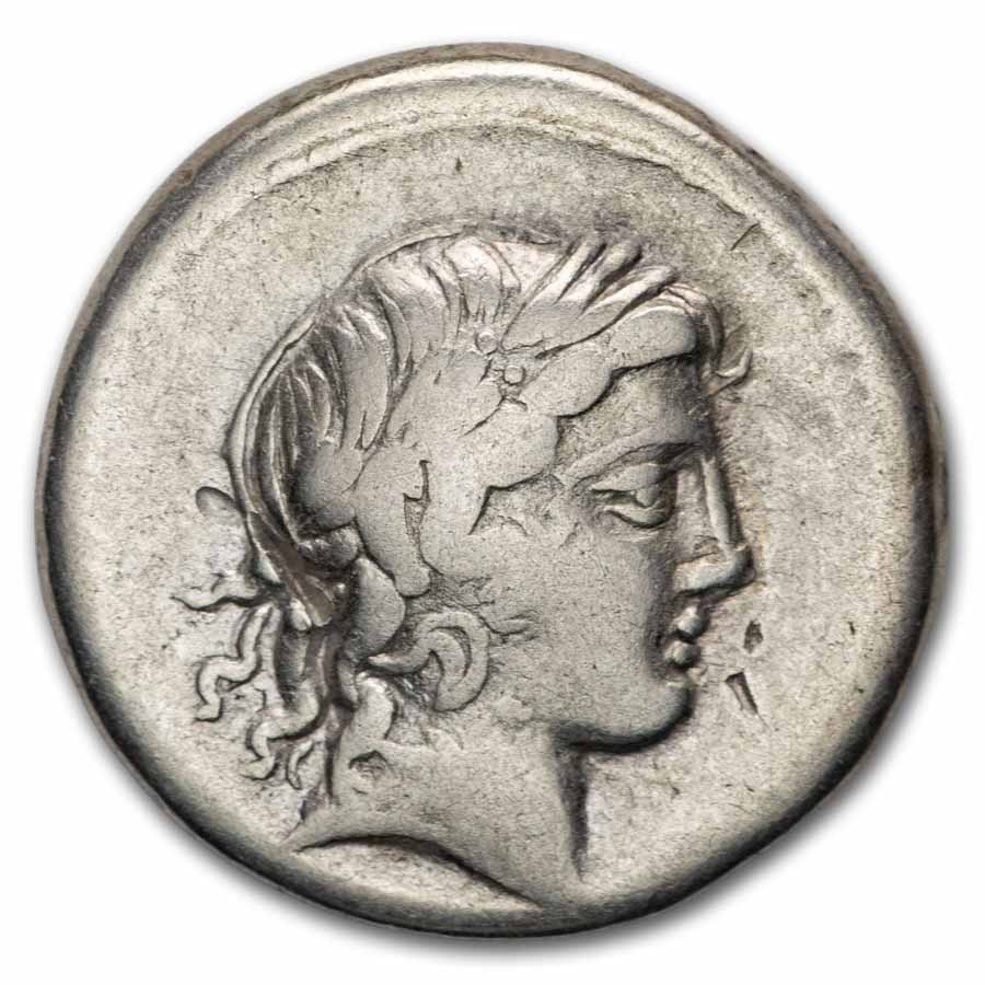 Buy 82 Bc Roman Silver Denarius Censorinus Ch F (Cr-363/1d) | APMEX