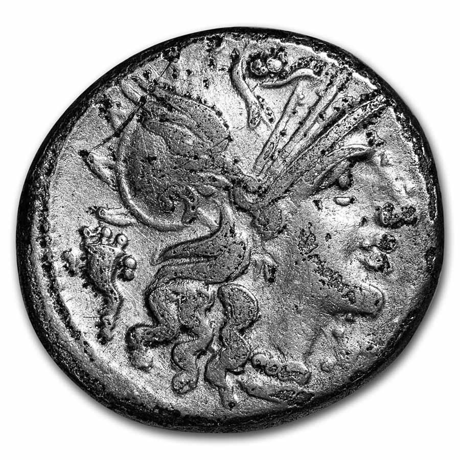 Buy Roman Republic AR Denarius L Cupien 147 BC VF APMEX