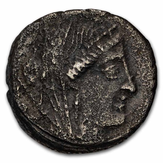 Roman Republic AR Denarius L. Dossenus (87 BC) VF (Cr-348/2)