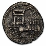 Roman Republic AR Denarius L. Dossenus (87 BC) VF (Cr-348/2)