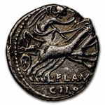 Roman Republic AR Denarius L. Flam Chi (109-108 BC) VF (Cr-302/1)