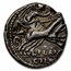 Roman Republic AR Denarius L. Flam Chi (109-108 BC) VF (Cr-302/1)