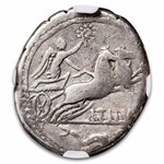 Roman Republic AR Denarius L. Sabinus (89 BC) F NGC (Cr-344/3)