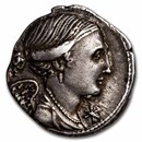 Roman Republic AR Denarius L. Valerius Flaccus (108-107 BC) VF