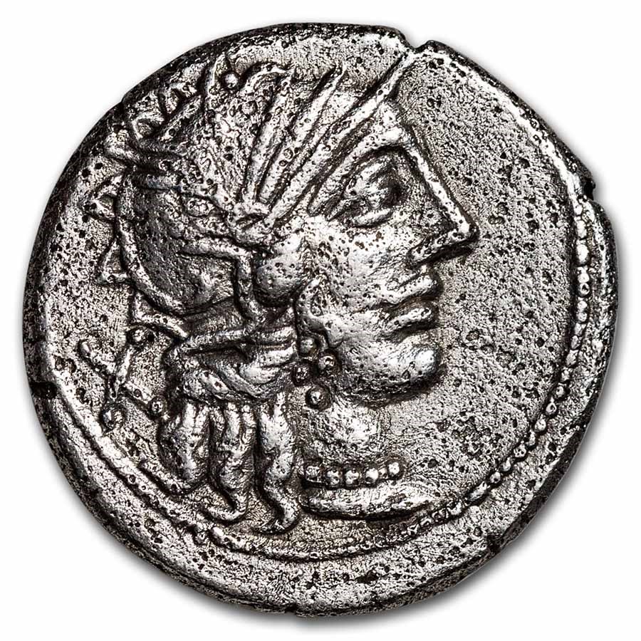Roman Republic AR Denarius M. Carbo (C.122 BC) Ch Fine (Cr-276/1)