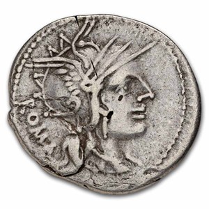 Buy 120 BC Roman Republic Silver Denarius VF | APMEX