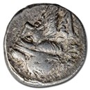 Roman Republic AR Denarius Q Titius (90 BC) VF (Crawford 341/1)