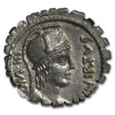 Roman Republic AR Denarius Serr. Mn. Aquillius (71/65 BC) MS NGC Roman Republic AR Denarius Serr. Mn. Aquillius (71/65 BC) MS NGC