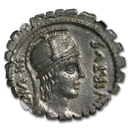 Roman Republic AR Denarius Serr. Mn. Aquillius (71/65 BC) MS NGC Roman Republic AR Denarius Serr. Mn. Aquillius (71/65 BC) MS NGC