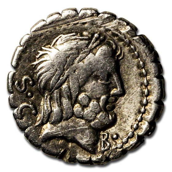 Roman Republic AR Denarius Serratus Q. Ant. Balbus (83-82 BC) VF Roman Republic AR Denarius Serratus Q. Ant. Balbus (83-82 BC) VF