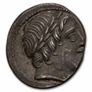 Roman Republic AR Silver Denarius (c.86 BC) XF (Cr-350A/2)
