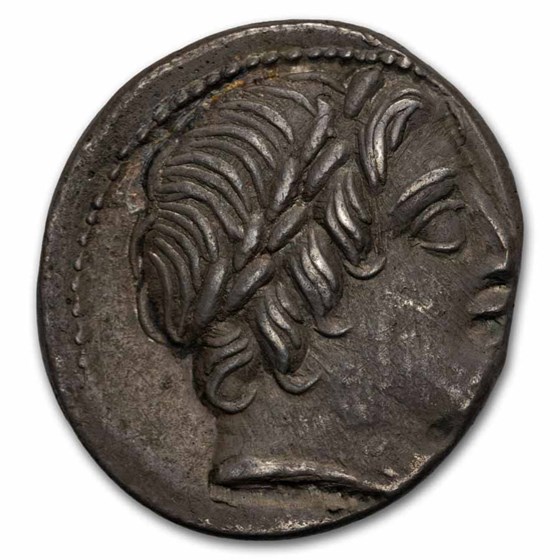 Roman Republic AR Silver Denarius (c.86 BC) XF (Cr-350A/2)