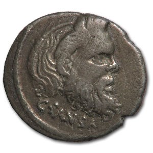 Roman Republic Denarius 48 BC Roman Republic Denarius 48 BC