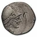 Roman Republic Denarius c. 46 BC T. Carisius Ch VF (Cr 464/3c)