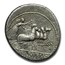 Roman Republic Denarius L. Julius Bursio 85 BC XF (Cr 352/1c)