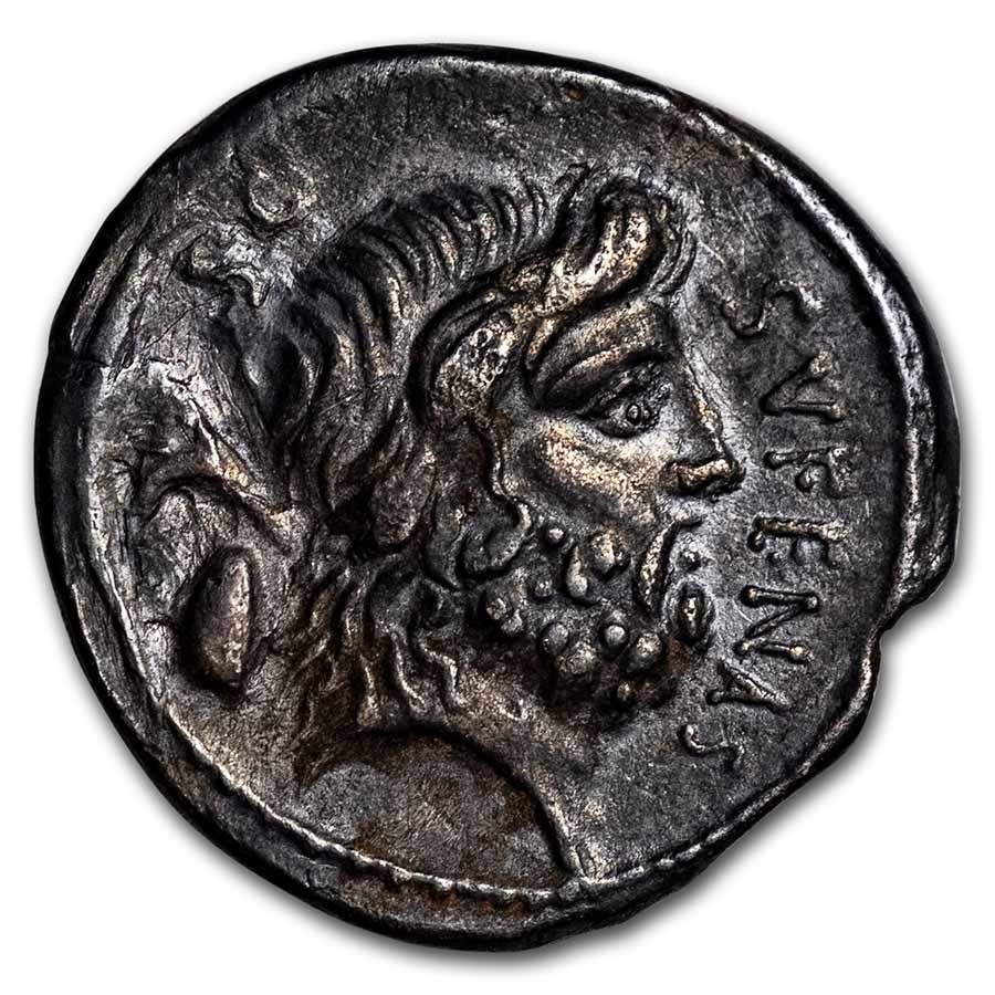 Roman Republic Denarius M. Nonius Sufenas (c. 59/57 BC) Ch VF