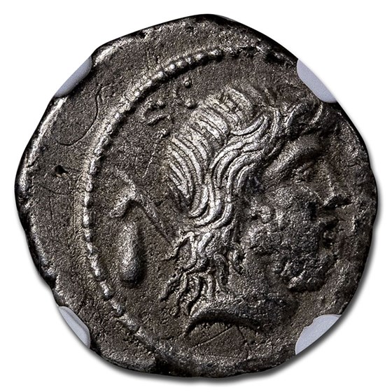 Roman Republic Denarius M. Nonius Sufenas (c. 59/57 BC) VF NGC Roman Republic Denarius M. Nonius Sufenas (c. 59/57 BC) VF NGC