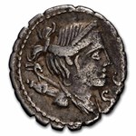 Roman Republic Denarius Ti. Claudius Nero (79 BC) VF Cr-383/1