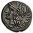 Roman Republic Silver AR Denarius M. Baebius (C.137 BC) CH XF