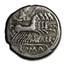 Roman Republic Silver AR Denarius M. Carbo (C.122 BC) Ch FIne