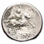 Roman Republic Silver Denarius (211-90 BC) Avg Circ