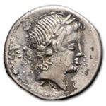 Roman Republic Silver Denarius (211-90 BC) Avg Circ
