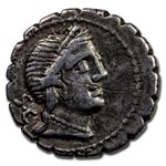 Roman Republic Silver Denarius 79 BC Ch VF