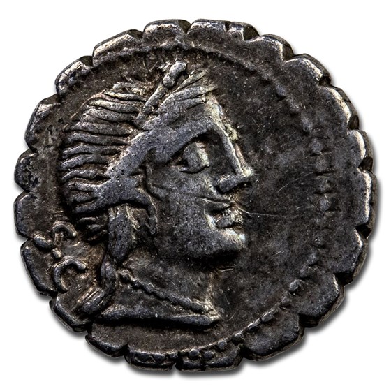 Roman Republic Silver Denarius 79 BC Ch VF