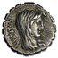 Roman Republic Silver Denarius A.Postumis (81 BC) VF (Cr-372/2)