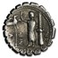 Roman Republic Silver Denarius A.Postumis (81 BC) VF (Cr-372/2)