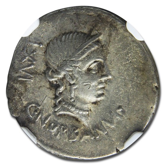 Roman Republic Silver Denarius C. Norbanus (83 BC) Ch XF NGC Roman Republic Silver Denarius C. Norbanus (83 BC) Ch XF NGC