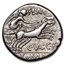 Roman Republic Silver Denarius C. Valerius 140 BC VF (Cr-228/2)