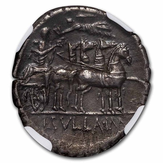 Buy Roman Republic Silver Denarius Sulla (79 BC) AU NGC (Cr-367) | APMEX