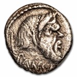Roman Republic Silver Denarius Vibius Pansa (90 BC) VF Cr-449/1a